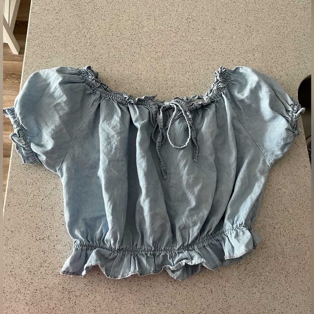 Boohoo cropped top